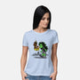 Spidey Style Kiss-womens basic tee-zascanauta