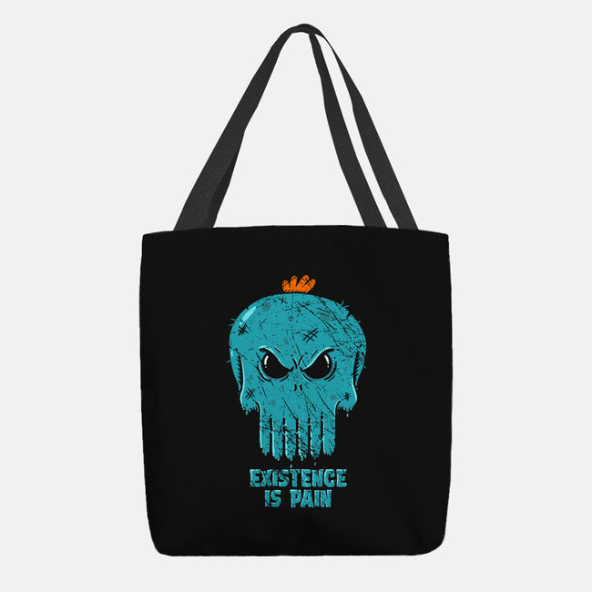 Existence-none basic tote bag-Paul Simic