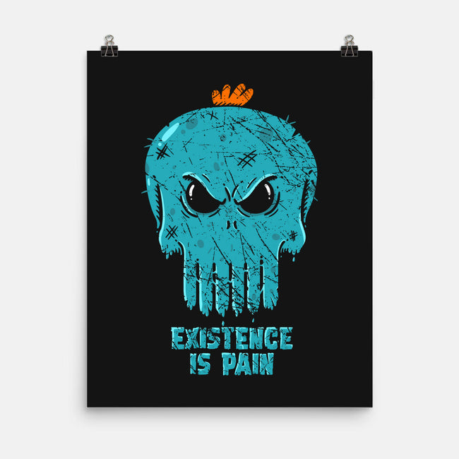 Existence-none matte poster-Paul Simic