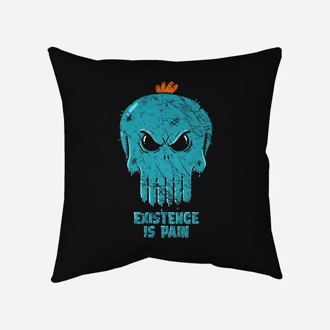Existence-none removable cover w insert throw pillow-Paul Simic