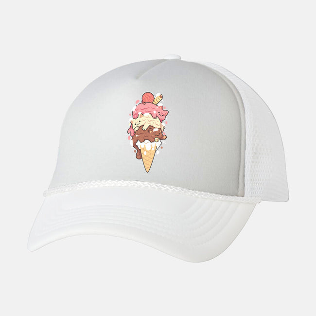 Ice Kittens-unisex trucker hat-2DFeer