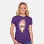 Ice Kittens-womens fitted tee-2DFeer