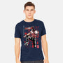 ChainsawMan Sumi-E-mens heavyweight tee-DrMonekers