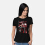 ChainsawMan Sumi-E-womens basic tee-DrMonekers