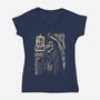 You Got Plans?-womens v-neck tee-Tronyx79