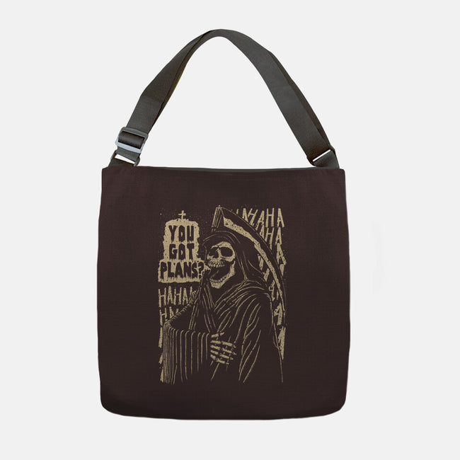 You Got Plans?-none adjustable tote bag-Tronyx79