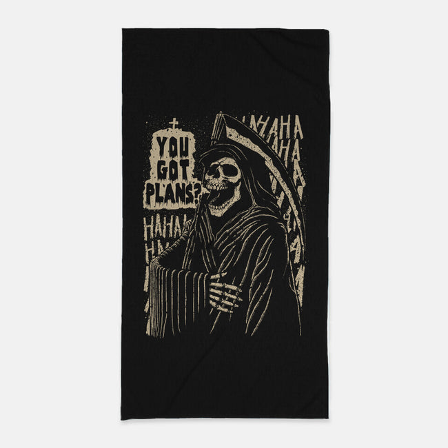 You Got Plans?-none beach towel-Tronyx79