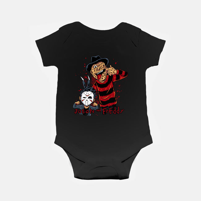 Double Slash-baby basic onesie-spoilerinc