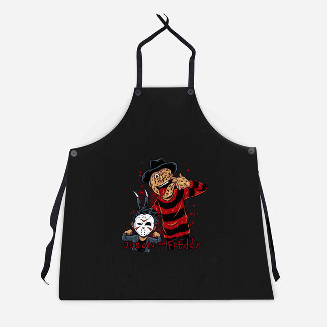 Double Slash-unisex kitchen apron-spoilerinc