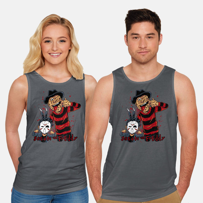 Double Slash-unisex basic tank-spoilerinc