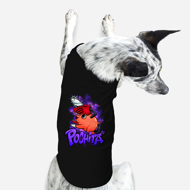 Pochita Goes Wild-dog basic pet tank-spoilerinc