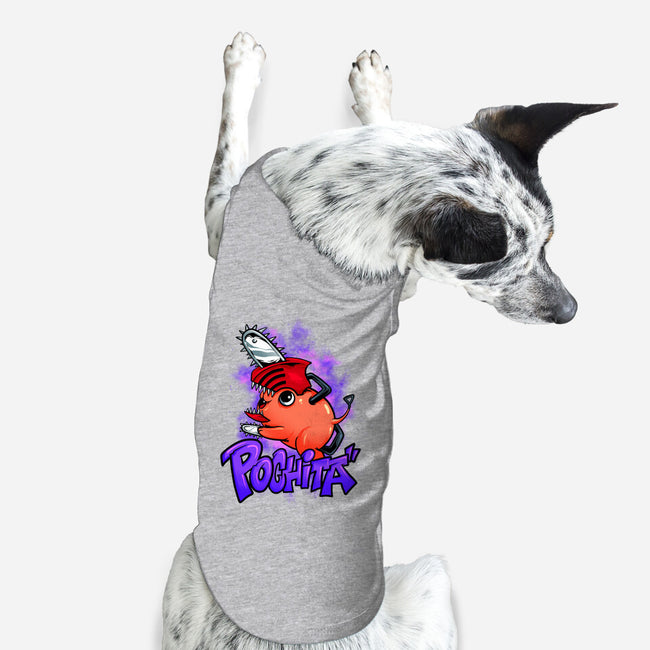 Pochita Goes Wild-dog basic pet tank-spoilerinc