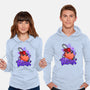 Pochita Goes Wild-unisex pullover sweatshirt-spoilerinc