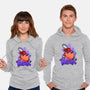 Pochita Goes Wild-unisex pullover sweatshirt-spoilerinc