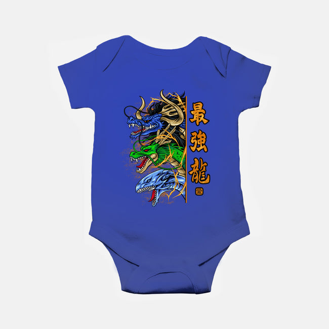 Trio Dragon-baby basic onesie-spoilerinc