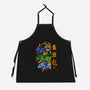 Trio Dragon-unisex kitchen apron-spoilerinc