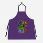 Trio Dragon-unisex kitchen apron-spoilerinc