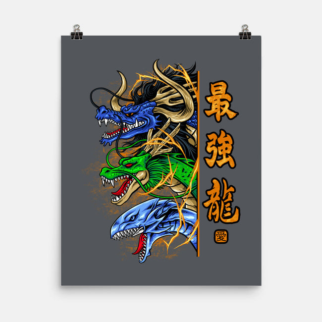 Trio Dragon-none matte poster-spoilerinc