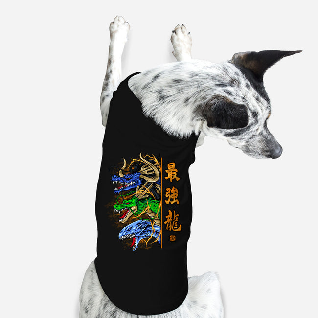Trio Dragon-dog basic pet tank-spoilerinc