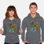 Trio Dragon-unisex pullover sweatshirt-spoilerinc