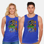 Trio Dragon-unisex basic tank-spoilerinc