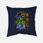 Trio Dragon-none removable cover w insert throw pillow-spoilerinc