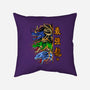 Trio Dragon-none removable cover w insert throw pillow-spoilerinc