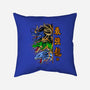 Trio Dragon-none removable cover w insert throw pillow-spoilerinc