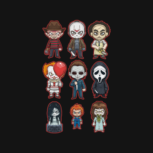 Chibi Horror-none adjustable tote bag-Andriu