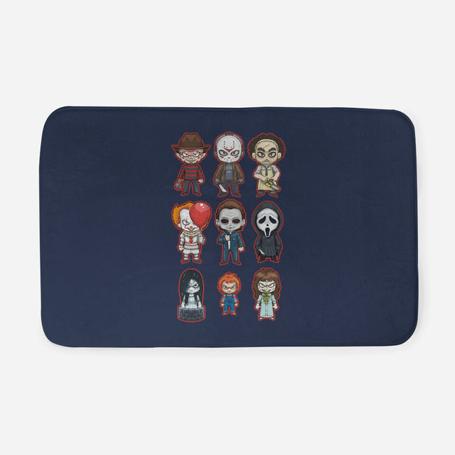 Chibi Horror-none memory foam bath mat-Andriu