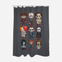 Chibi Horror-none polyester shower curtain-Andriu