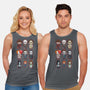 Chibi Horror-unisex basic tank-Andriu