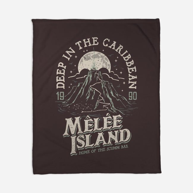 Deep In The Caribbean-none fleece blanket-Olipop