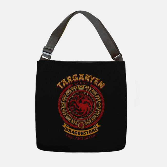 Shield Of Dragons-none adjustable tote bag-Olipop