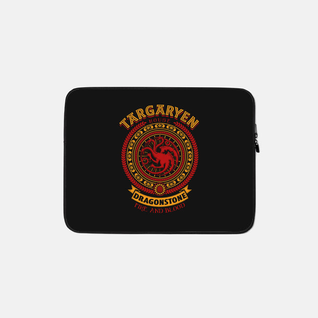 Shield Of Dragons-none zippered laptop sleeve-Olipop