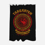Shield Of Dragons-none polyester shower curtain-Olipop