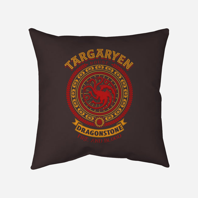 Shield Of Dragons-none removable cover w insert throw pillow-Olipop