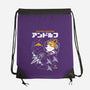 Fight The Telekinetic Face-none drawstring bag-Logozaste