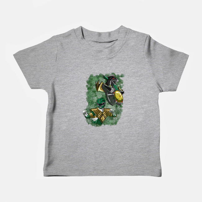 The Green Warrior-baby basic tee-nickzzarto