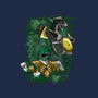 The Green Warrior-none adjustable tote bag-nickzzarto