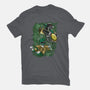 The Green Warrior-womens basic tee-nickzzarto
