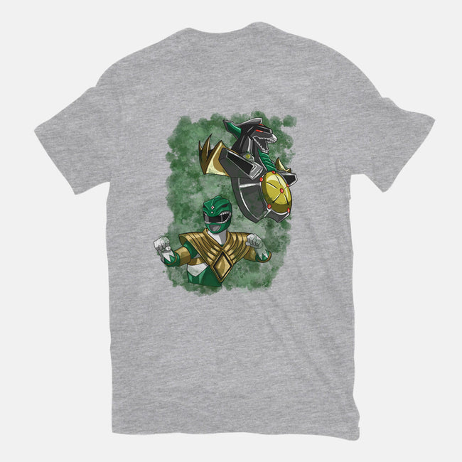 The Green Warrior-mens heavyweight tee-nickzzarto