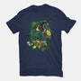 The Green Warrior-womens basic tee-nickzzarto