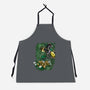 The Green Warrior-unisex kitchen apron-nickzzarto
