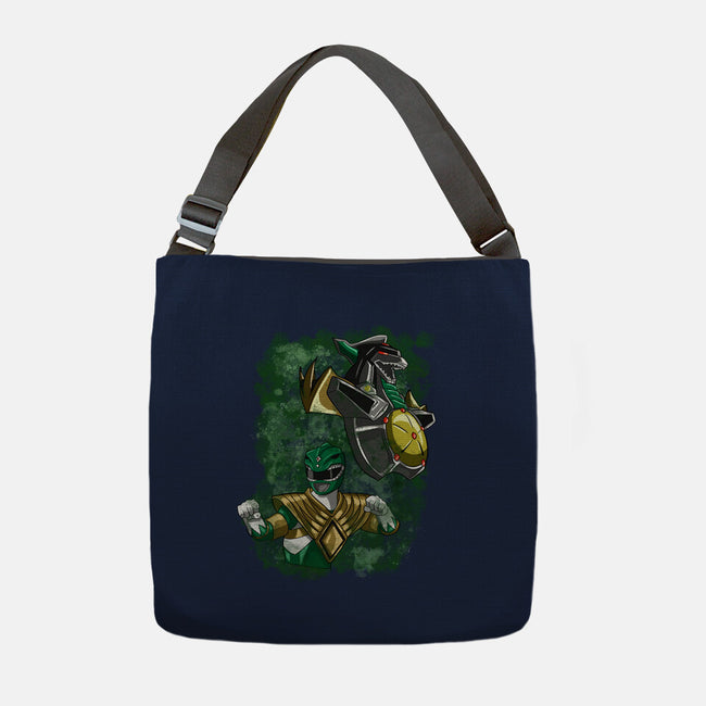 The Green Warrior-none adjustable tote bag-nickzzarto