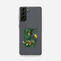 The Green Warrior-samsung snap phone case-nickzzarto