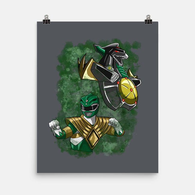 The Green Warrior-none matte poster-nickzzarto