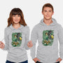 The Green Warrior-unisex pullover sweatshirt-nickzzarto