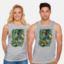 The Green Warrior-unisex basic tank-nickzzarto