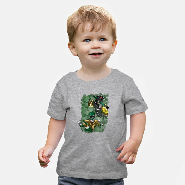 The Green Warrior-baby basic tee-nickzzarto